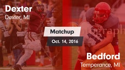 Matchup: Dexter  vs. Bedford  2016