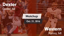 Matchup: Dexter  vs. Western  2016