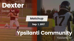 Matchup: Dexter  vs. Ypsilanti Community  2017