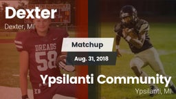 Matchup: Dexter  vs. Ypsilanti Community  2018
