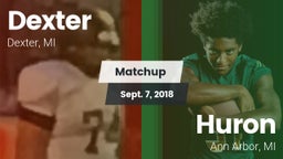 Matchup: Dexter  vs. Huron  2018