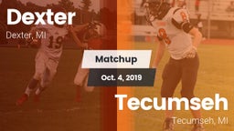 Matchup: Dexter  vs. Tecumseh  2019