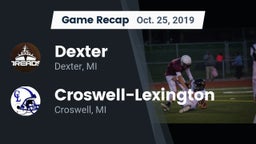 Recap: Dexter  vs. Croswell-Lexington  2019