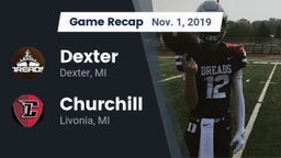 Recap: Dexter  vs. Churchill  2019