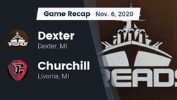 Recap: Dexter  vs. Churchill  2020