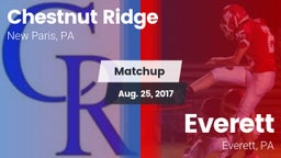 Matchup: Chestnut Ridge High vs. Everett  2017