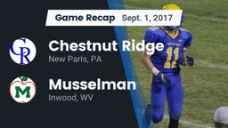 Recap: Chestnut Ridge  vs. Musselman  2017