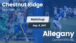 Matchup: Chestnut Ridge High vs. Allegany  2017
