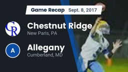 Recap: Chestnut Ridge  vs. Allegany  2017