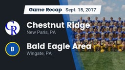 Recap: Chestnut Ridge  vs. Bald Eagle Area  2017