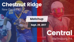 Matchup: Chestnut Ridge High vs. Central  2017