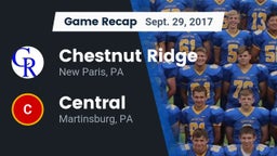 Recap: Chestnut Ridge  vs. Central  2017
