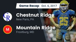 Recap: Chestnut Ridge  vs. Mountain Ridge  2017