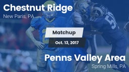 Matchup: Chestnut Ridge High vs. Penns Valley Area  2017