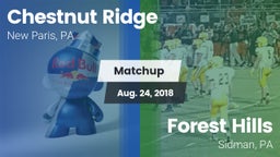 Matchup: Chestnut Ridge High vs. Forest Hills  2018