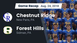 Recap: Chestnut Ridge  vs. Forest Hills  2018