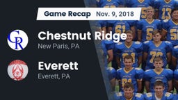 Recap: Chestnut Ridge  vs. Everett  2018