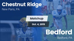 Matchup: Chestnut Ridge High vs. Bedford  2019