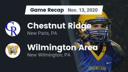Recap: Chestnut Ridge  vs. Wilmington Area  2020