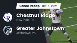Recap: Chestnut Ridge  vs. Greater Johnstown  2021