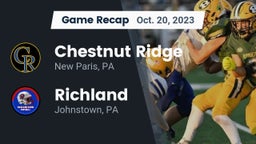 Recap: Chestnut Ridge  vs. Richland  2023