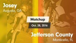 Matchup: Josey  vs. Jefferson County  2016