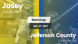 Matchup: Josey  vs. Jefferson County  2017