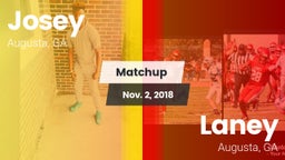 Matchup: Josey  vs. Laney  2018