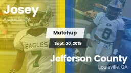 Matchup: Josey  vs. Jefferson County  2019