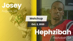 Matchup: Josey  vs. Hephzibah  2020