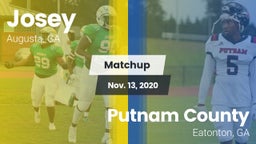 Matchup: Josey  vs. Putnam County  2020