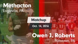 Matchup: Methacton vs. Owen J. Roberts  2016