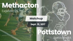 Matchup: Methacton vs. Pottstown  2017