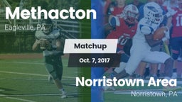 Matchup: Methacton vs. Norristown Area  2017
