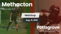 Matchup: Methacton vs. Pottsgrove  2018