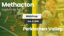 Matchup: Methacton vs. Perkiomen Valley  2018