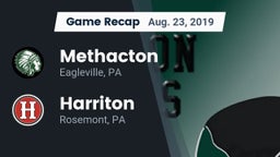 Recap: Methacton  vs. Harriton  2019