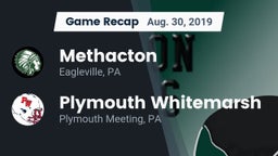 Recap: Methacton  vs. Plymouth Whitemarsh  2019