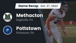 Recap: Methacton  vs. Pottstown  2023