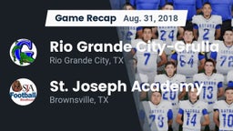 Recap: Rio Grande City-Grulla  vs. St. Joseph Academy  2018