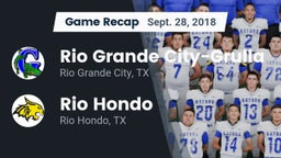 Recap: Rio Grande City-Grulla  vs. Rio Hondo  2018