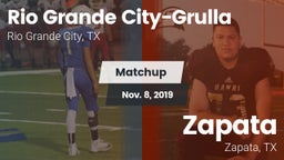 Matchup: Rio Grande Grulla vs. Zapata  2019