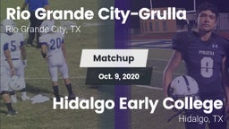 Matchup: Rio Grande Grulla vs. Hidalgo Early College  2020