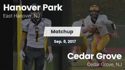 Matchup: Hanover Park High vs. Cedar Grove  2017