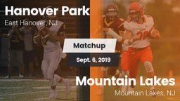 Matchup: Hanover Park High vs. Mountain Lakes  2019