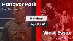 Matchup: Hanover Park High vs. West Essex  2019