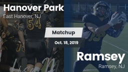 Matchup: Hanover Park High vs. Ramsey  2019