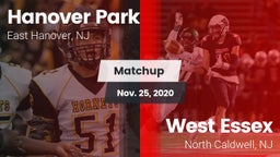 Matchup: Hanover Park High vs. West Essex  2020