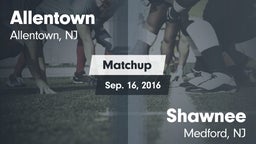 Matchup: Allentown High vs. Shawnee  2016