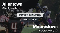 Matchup: Allentown High vs. Moorestown  2016